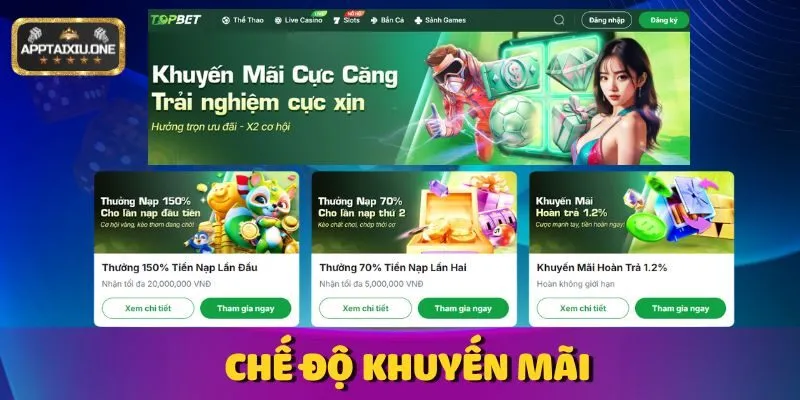 Chế độ khuyến mãi